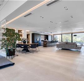 5 bedroom luxury seaside villa with indoor & outdoor pool, near Acharavi, sleeps 10